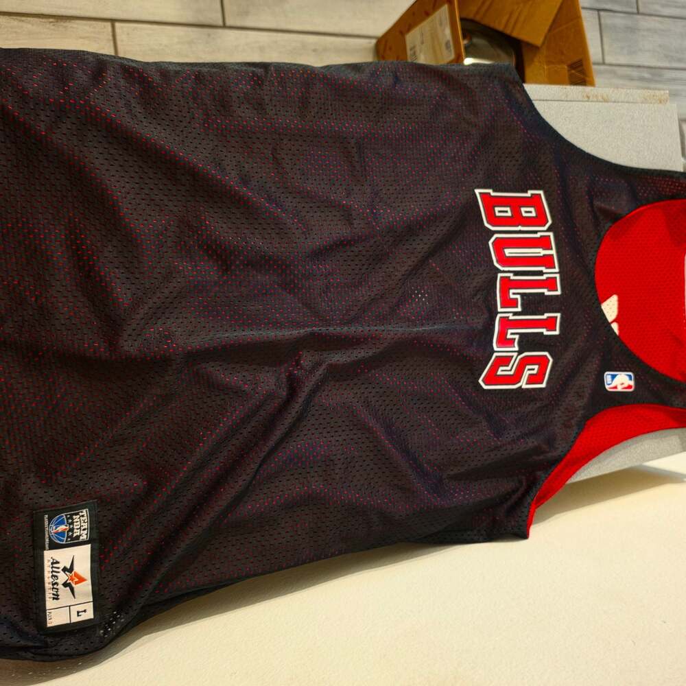 Alleson Athletic Chicago Bulls Reversible Mesh Basketball Jersey Number 3